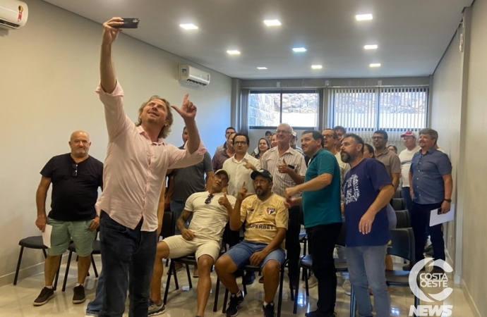 Deputado Zeca Dirceu visita São Miguel do Iguaçu e se reúne com ativistas do PT