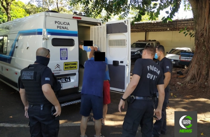 Detentos são definitivamente transferidos de Santa Helena para Foz do Iguaçu