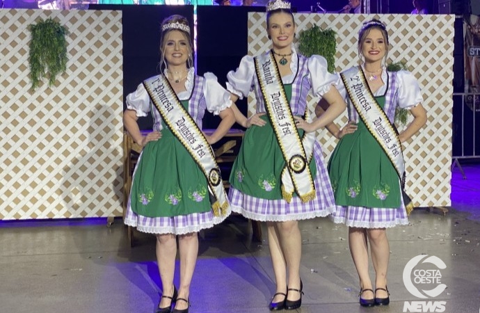 Deutsches Fest: Primeira noite do evento escolheu a rainha da 20ª edição