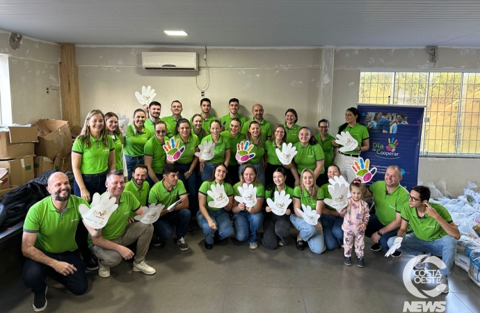 Dia C em São Miguel do Iguaçu: Sicredi e comunidade se unem em ação de solidariedade