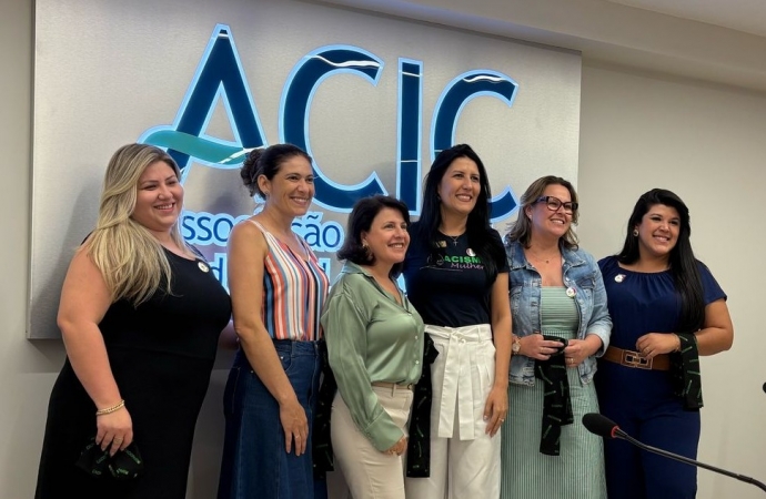 Diretora da ACISMI toma posse como coordenadora do Núcleo da Mulher da Micro 1 da CACIOPAR
