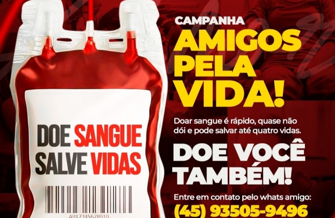 Doe sangue: Você é o tipo certo de alguém