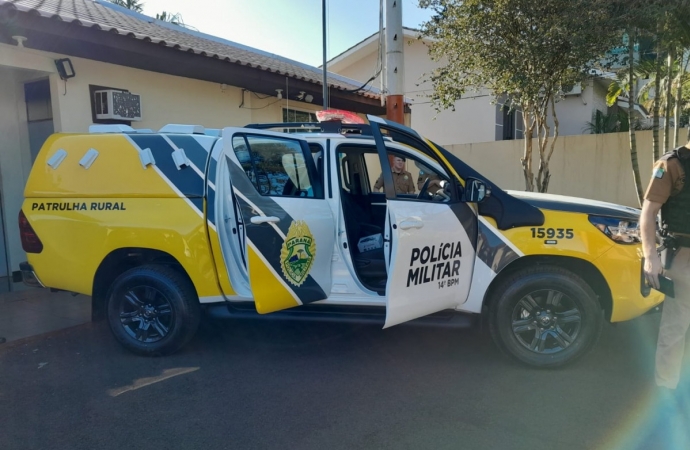 Dupla é presa após fuga em alta velocidade em Medianeira