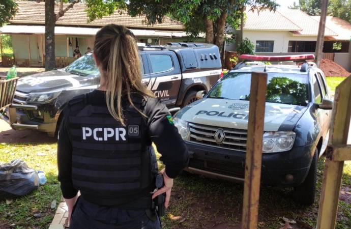 Durante abordagem, Polícia Civil localiza foragido em Santa Helena