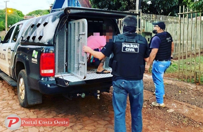 Durante operação, Polícia Civil prende autor de roubo de farmácia de Itaipulândia