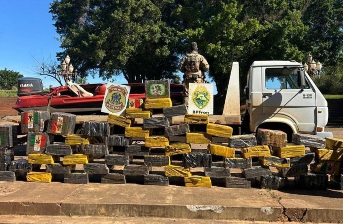 Em 15 dias do mês de julho, polícia apreende quase 5 toneladas de drogas em Santa Helena