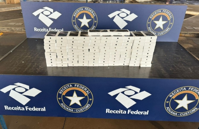 Em dia de pré-venda do Iphone 16, Receita Federal apreendeu mais de 100 aparelhos avaliados em quase R$ 1 milhão