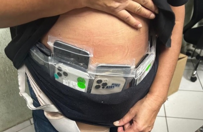 Em duas abordagens diferentes, R$ 730 mil em eletrônicos são apreendidos na PIA