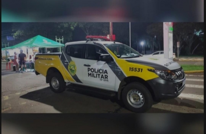 Em fiscalização, Polícia Militar de Santa Helena autua 17 condutores no centro da cidade