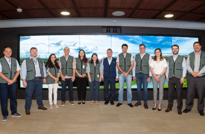 Em Itaipu, Ministro de Minas e Energia conhece novas tecnologias sustentáveis para produção de energia