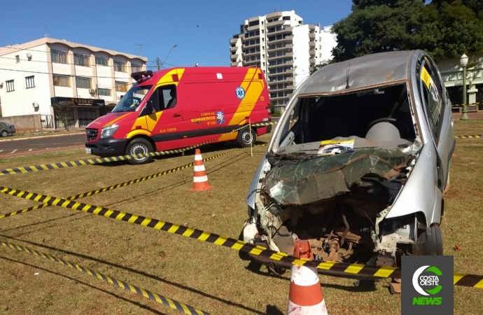 Em Medianeira, teve início ações de conscientização ao Maio Amarelo