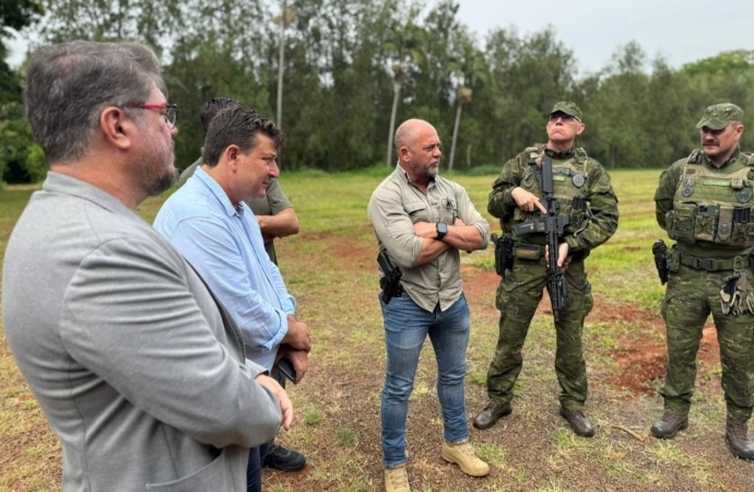 Em Santa Helena, Coronel Hudson elogia atuação do BPFRON no combate ao tráfico de drogas