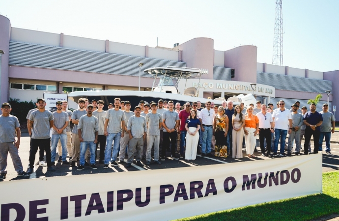 Embarcação itaipuense será exposta no maior mercado náutico do mundo