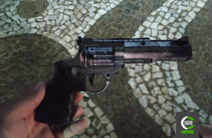 Empresário aciona a PM em Santa Helena após indivíduo apontar simulacro de arma de fogo para clientes