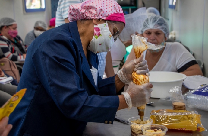 Encerrou na terça-feira (07) o curso de doces promovido pela Assistência Social em parceria o Senai