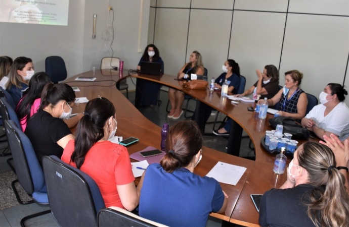 Encontro com profissionais da Saúde de São Miguel do Iguaçu  alinha ações no atendimento à criança e adolescente