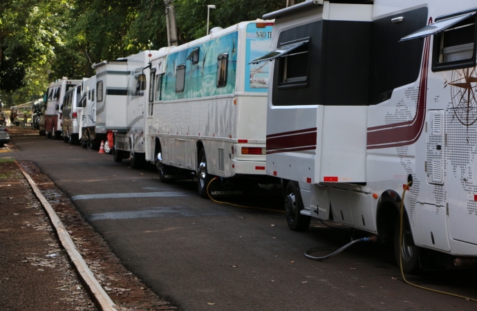 Encontro de motorhomes em Santa Helena movimentou comércio local