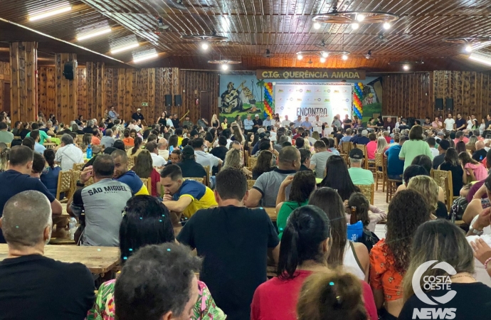 Encontro político dos partidos MDB, PSD e SOLIDADARIEDADE reúne lideranças e simpatizantes em São Miguel do Iguaçu