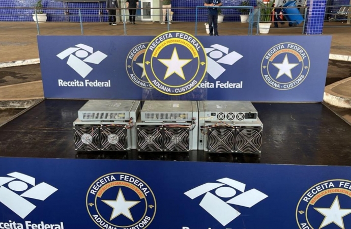 Equipamentos para mineração de Bitcoin são apreendidos na Ponte da Amizade