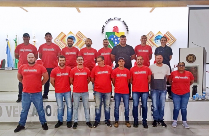 Equipe de servidores municipais e demais interessados participam de curso de Bombeiro Civil em Itaipulândia