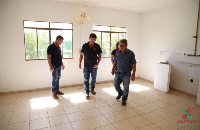 Equipe do Planejamento de Missal acompanha ampliação da subprefeitura no Distrito do Portão Ocoí