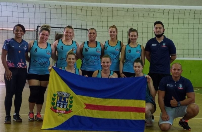 Equipe guairense de vôlei feminino conquista 4º lugar no Jogos Abertos do Paraná