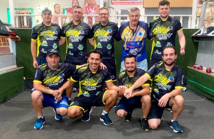 Equipe masculina de bocha é tricampeã no 30° Regionalito de Missal