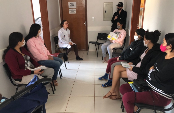 Equipe Multiprofissional de Medianeira iniciou as atividades com o Grupo de Gestantes do Itaipu