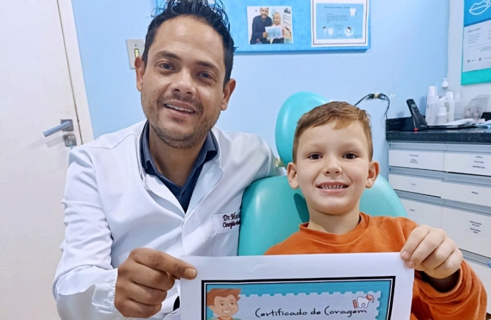 Equipe Odontológica de Itaipulânida, estimula crianças a cuidarem da saúde bucal