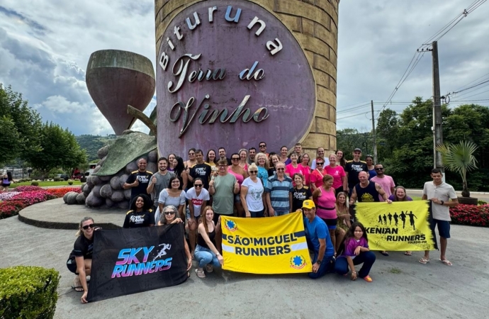 Equipe São Miguel Runners brilha no 10º desafio rota do vinho em Bituruna