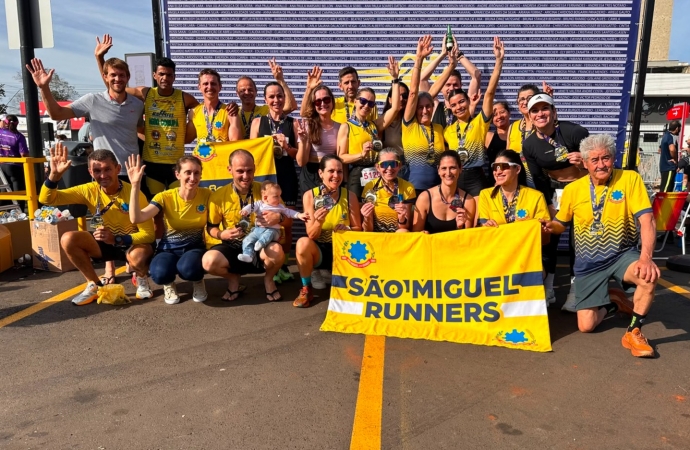 Equipe São Miguel Runners conquista sequência de pódios na corrida Fast Run em Foz do Iguaçu