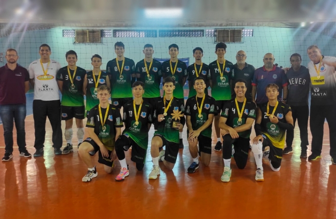 Equipes do vôlei e handebol de São Miguel do Iguaçu conquistam medalha de ouro nos Jogos da Juventude do Paraná