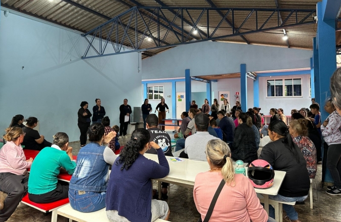 Escola Municipal Geraldo Caldani informa comunidade sobre a regulamentação da Jornada Ampliada