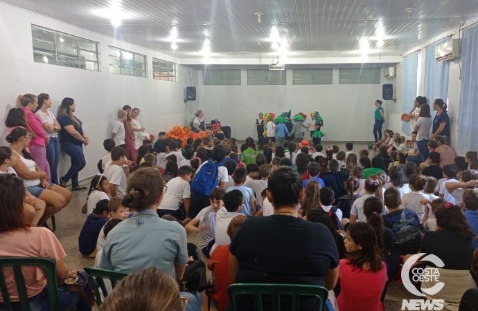 Escola Municipal Marechal Deodoro da Fonseca realizou o projeto ‘Vivências da Leitura’