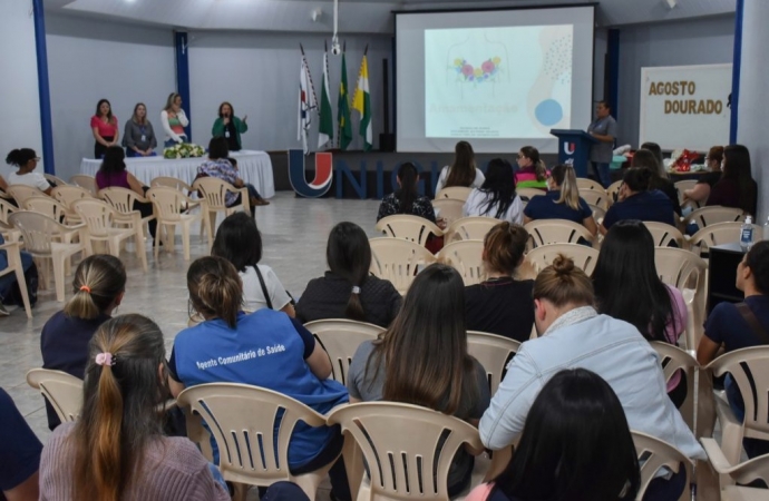 Evento alusivo ao ‘Agosto Dourado’ destaca importância da amamentação em São Miguel do Iguaçu
