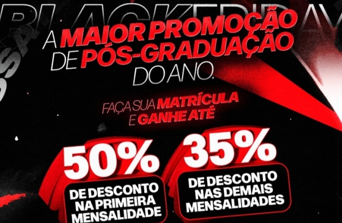 Faculdade UNIGUAÇU lança Black Friday com descontos imperdíveis nas pós-graduações