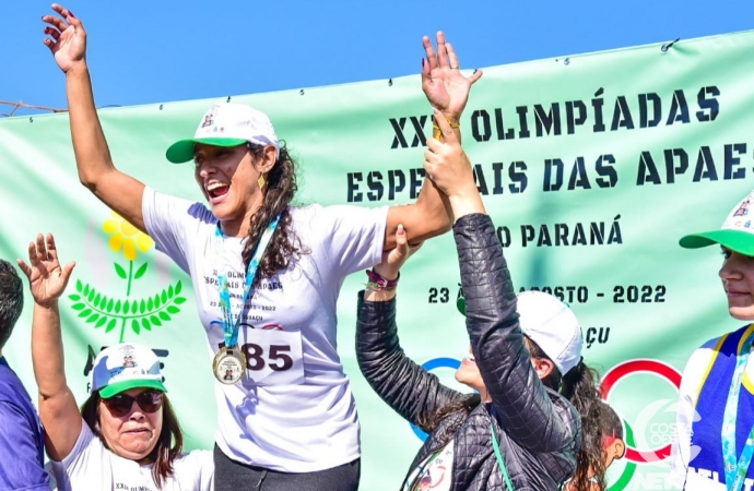 Faculdade Uniguaçu sedia etapa de atletismo das olimpíadas das APAES