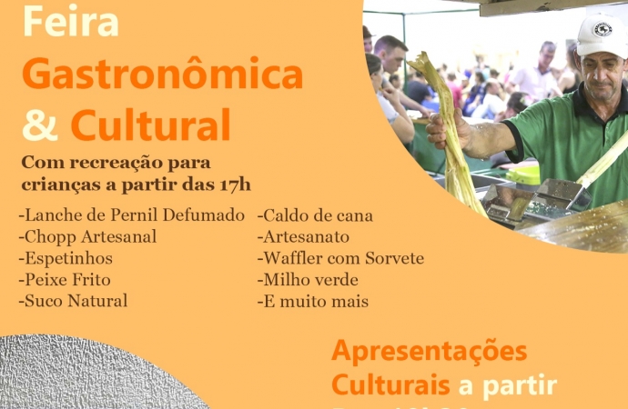 Feira Gastronômica e Cultural de Missal será no Dia das Mães