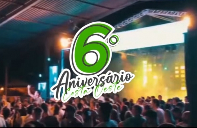 Festa do 6º aniversário da rádio Costa Oeste 93.3 FM é adiada