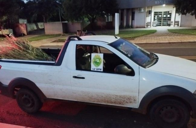 Fiat Strada furtada em Medianeira é localizada em Missal