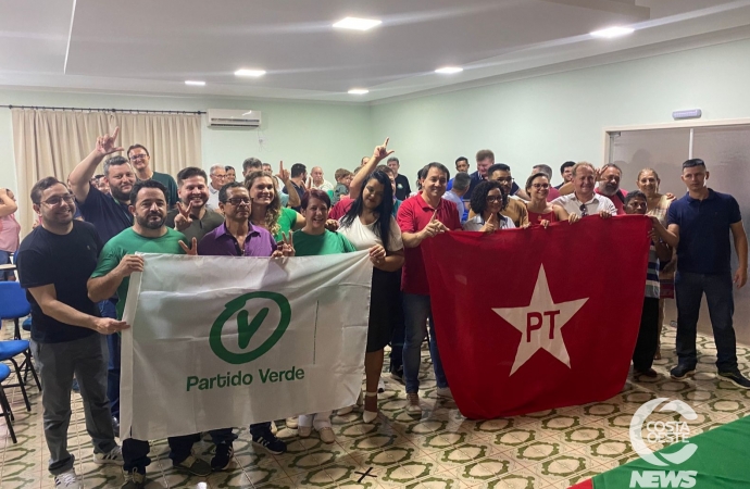 Filiação e apresentação dos Pré-Candidatos dos Partidos PV, PCdoB e PT em São Miguel do Iguaçu
