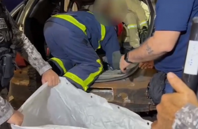 Fiscalização da RFB em conjunto com Polícia Federal e Força Nacional resulta na apreensão de aproximadamente 120 kg de cocaína
