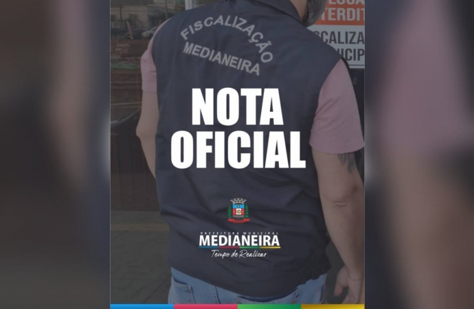 Fiscalização interdita 2 estabelecimentos e registra 37 autuações em Medianeira