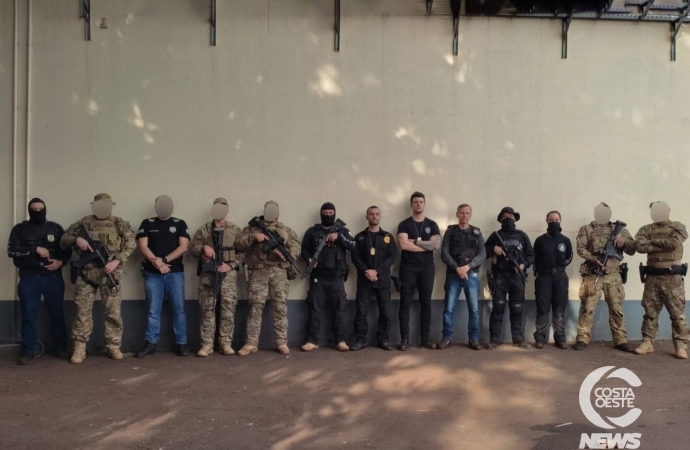Forças de Segurança desencadeiam operação e prendem dois em Santa Helena