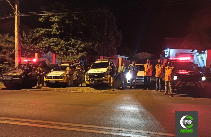 Forças de segurança e fiscalização realizam a Operação AIFU em São Miguel do Iguaçu