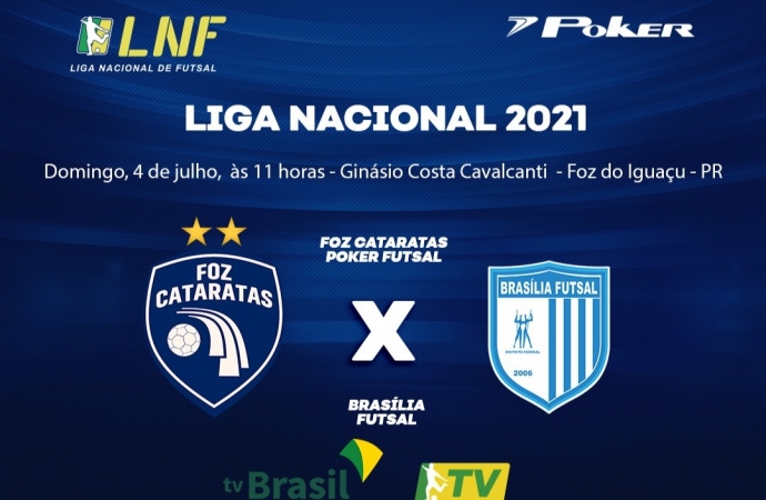 Foz Cataratas recebe o Brasília neste domingo com transmissão da TV Brasil