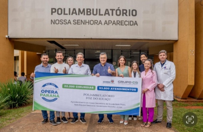 Foz do Iguaçu amplia cirurgias eletivas com reforço do Governo do Estado