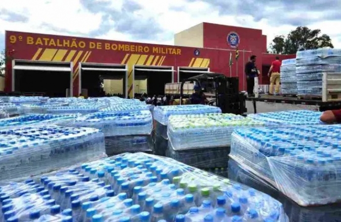 Foz do Iguaçu já destinou 600 toneladas de donativos ao Rio Grande do Sul