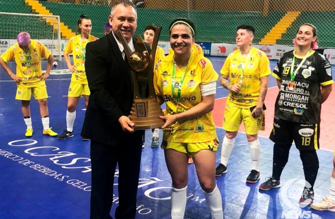 Futsal feminino conquista inédito 3º lugar no Campeonato Paranaense Série Prata
