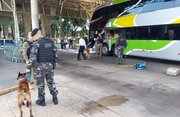 Gestante que saiu de Santa Helena é presa em Curitiba com 19 kg de droga
